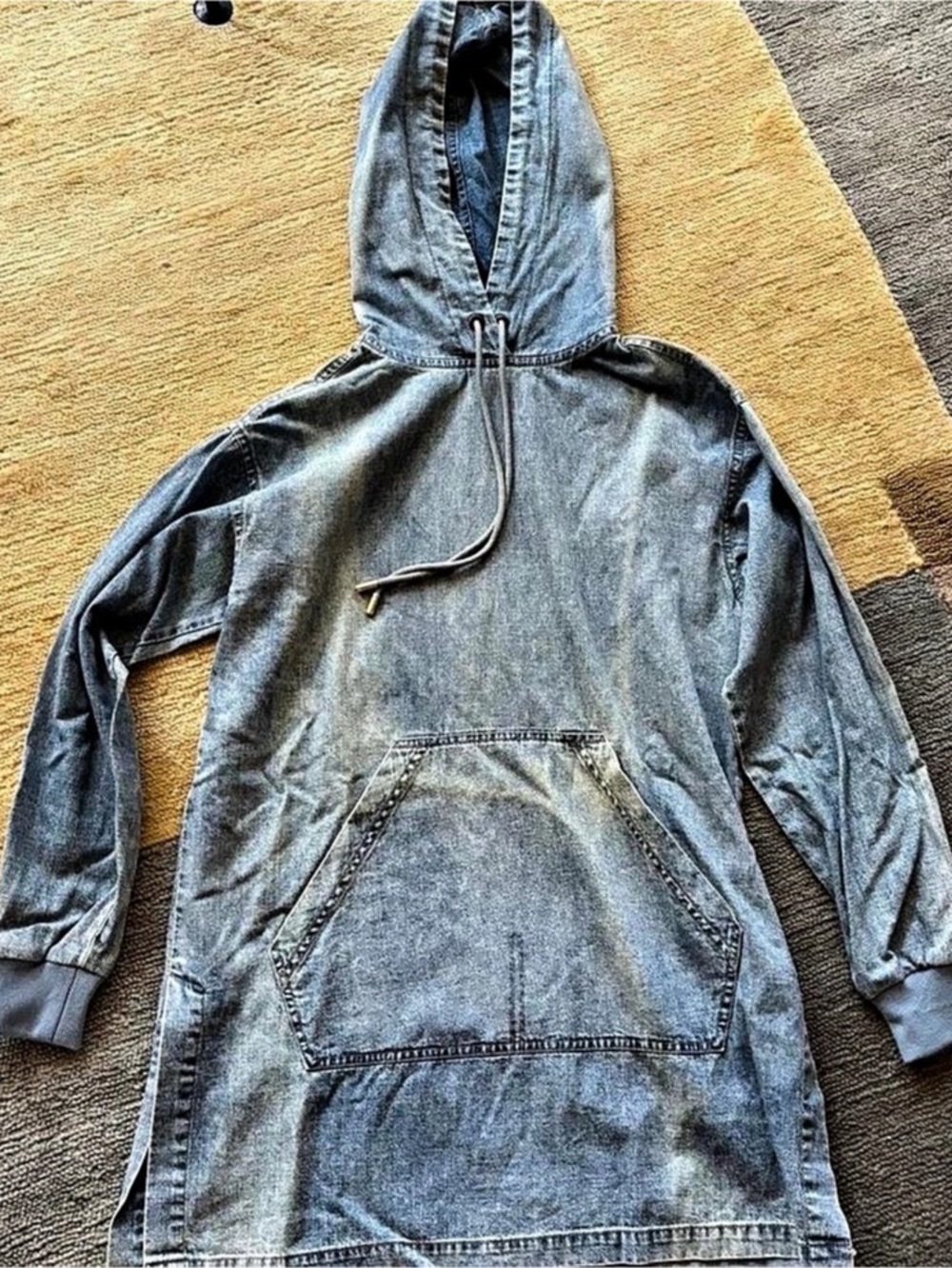 Blue Pullover Hoodie